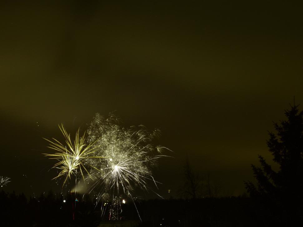 Free Image of Fireworks celebration 