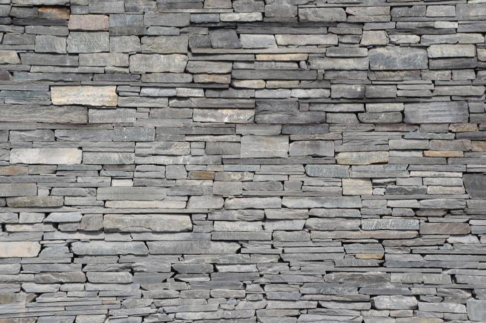 Free Image of Stone wall background texture  