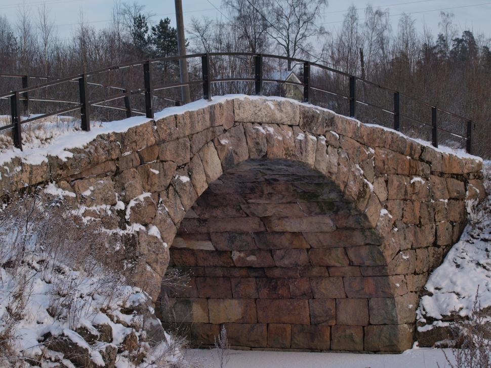Free Image of Winter bridge  