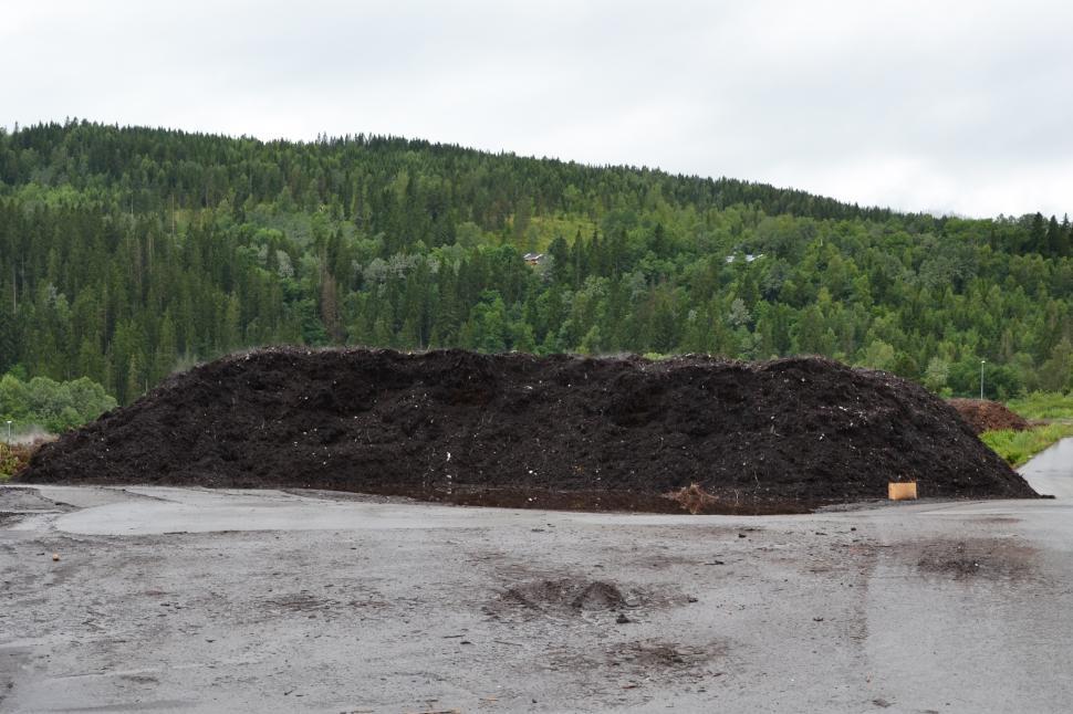 Free Image of Compost windrow 