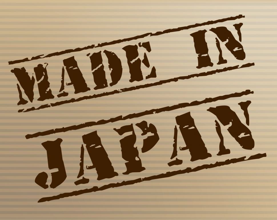 Free Image of Made In Japan Represents Factory Manufacture And Export 