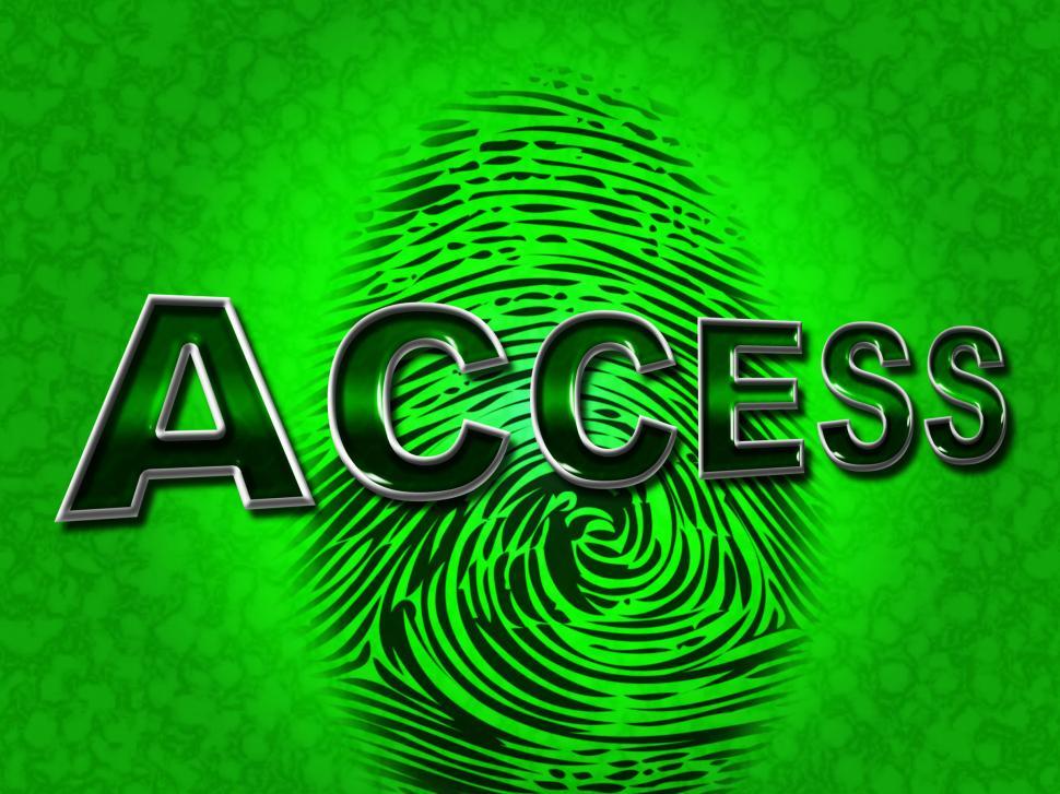 Free Image of Access Security Means Unauthorized Entry And Permission 