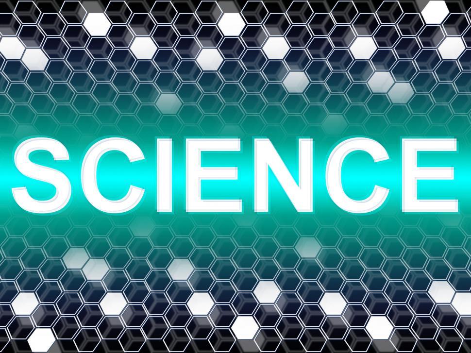 Free Image of Science Word Shows Scientist Biology And Chemist 