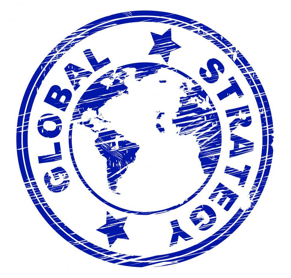Free Image of Global Strategy Shows Vision Globally And Planning 