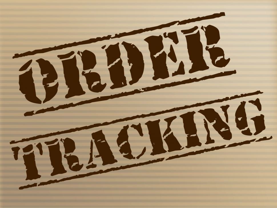 Free Image of Order Tracking Indicates Shipping Traceable And Tracked 