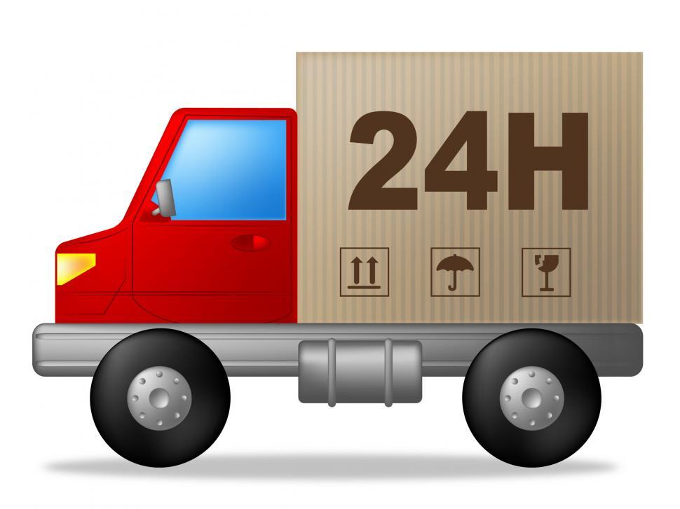 Free Image of Same Day Delivery Indicates Distribution Freight And Lorry 