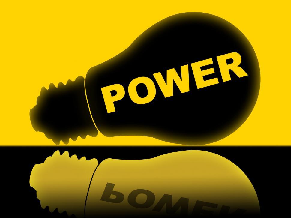 Free Image of Power Lightbulb Represents Energy Energize And Powered 