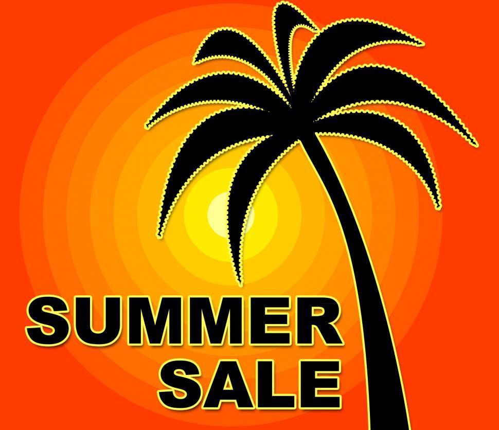 Free Image of Summer Sale Indicates Cheap Save And Retail 
