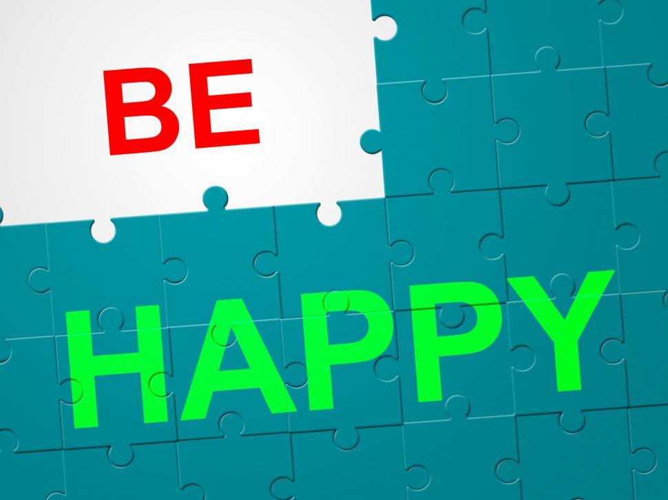 Free Image of Be Happy Indicates Life Joy And Live 