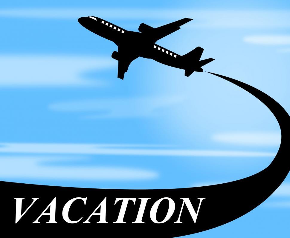 Free Image of Vacation Flights Means Plane Travel And Air 