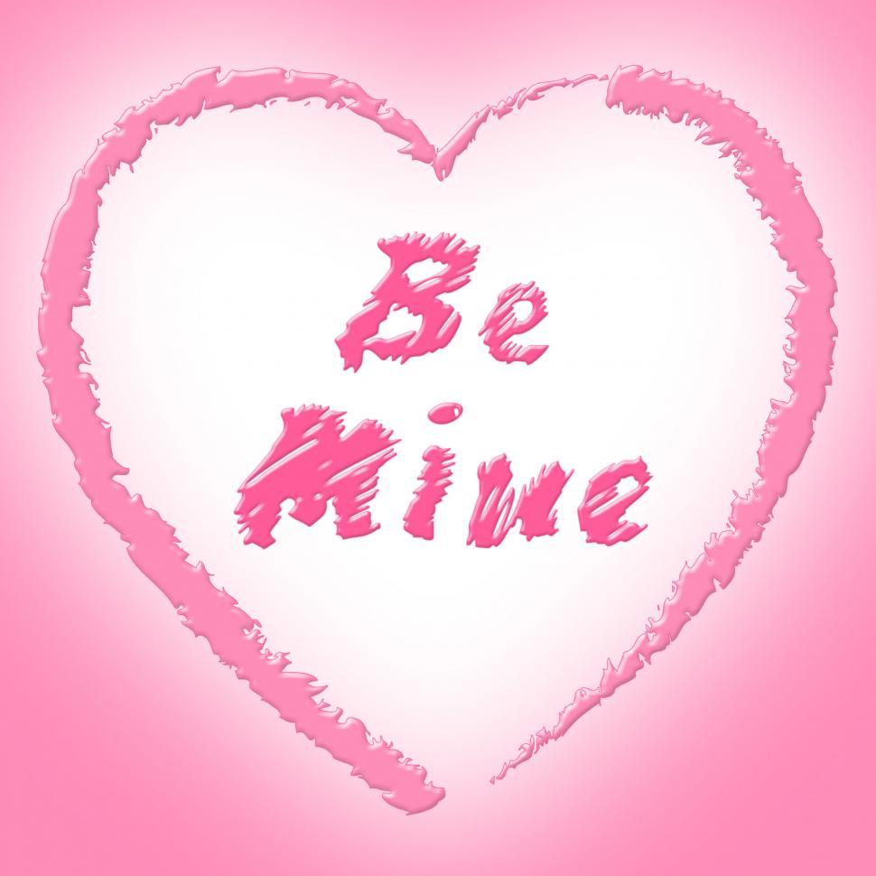 Free Image of Be Mine Indicates Find Love And Affection 