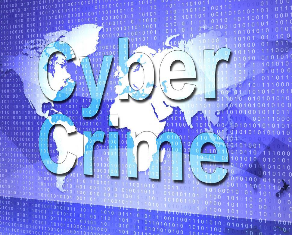 Free Image of Cyber Crime Shows World Wide Web And Criminal 