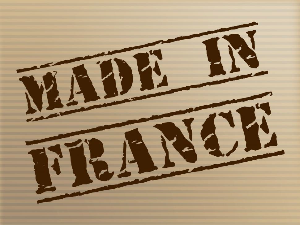 Free Image of Made In France Means Euro Manufacture And Commercial 