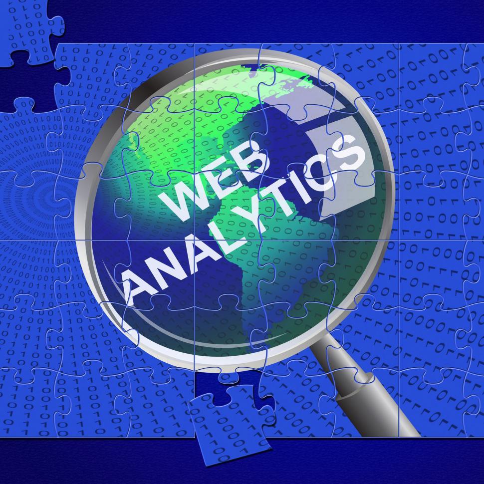 Free Image of Web Analytics Means Optimizing Data And Online 
