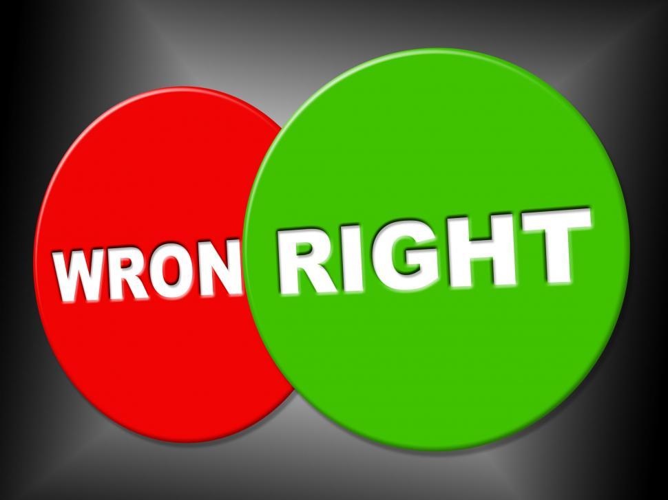 Free Image of Right Sign Indicates Agreeing Agreement And Message 