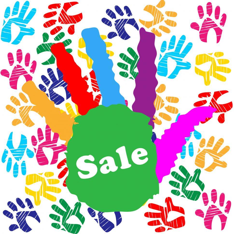 Free Image of Kids Sale Shows Merchandise Multicolored And Promo 