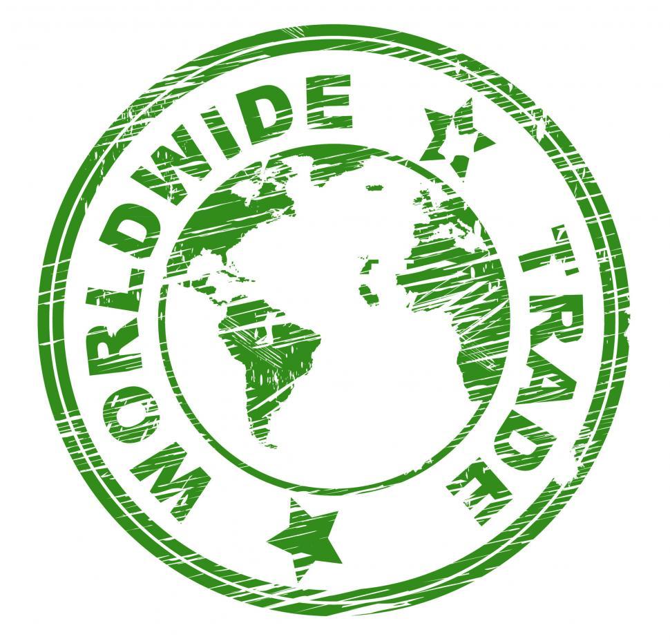 Free Image of Worldwide Trade Indicates Import E-Commerce And Globalise 