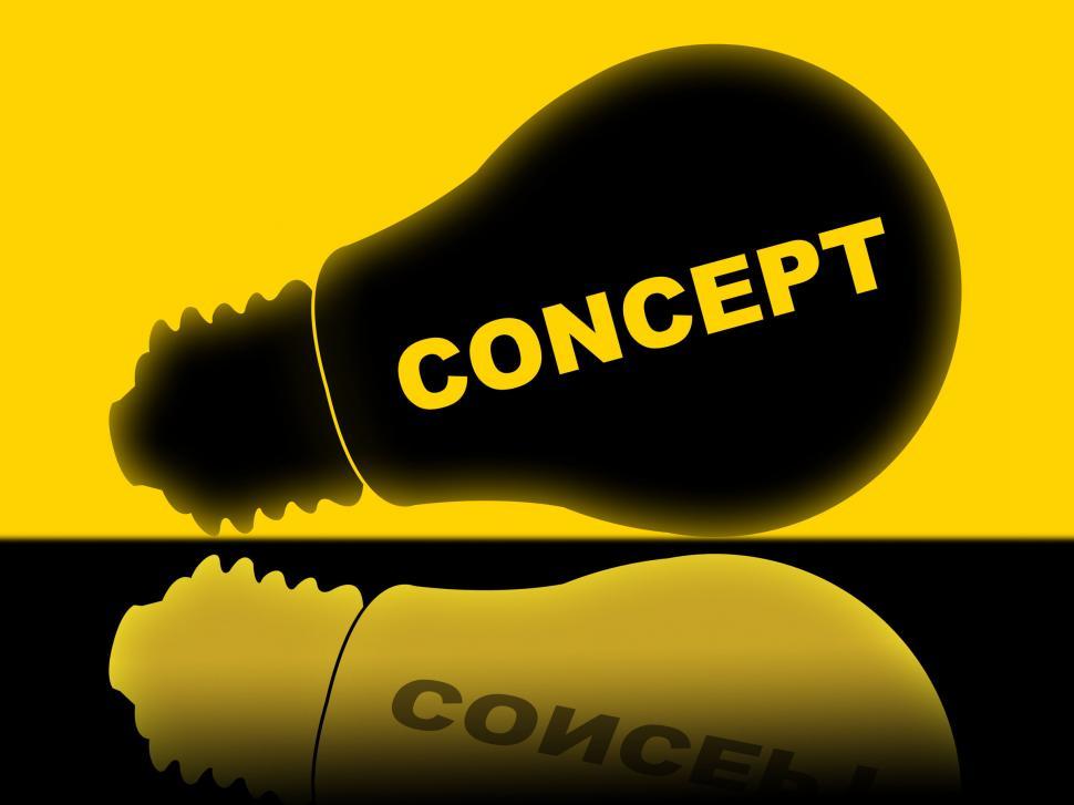 Free Image of Concept Lightbulb Means Conceptualization Lamp And Theory 