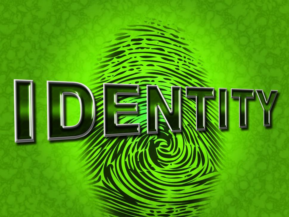 Free Image of Identity Fingerprint Represents Log Ins And Brand 