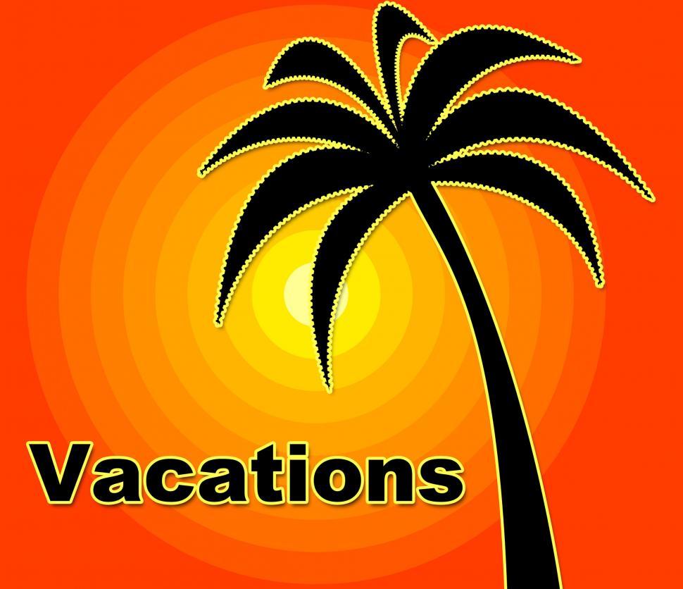 Free Image of Summer Vacations Indicates Time Off And Heat 