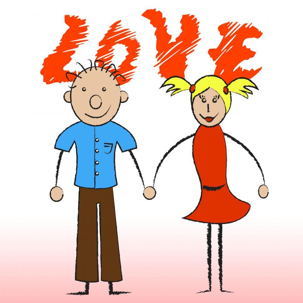 Free Image of Love Couple Indicates Compassionate Devotion And Fondness 