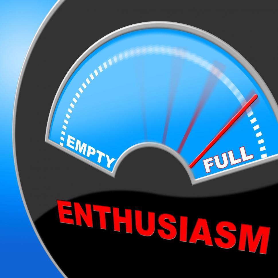 Free Image of Full Of Enthusiasm Represents Do It Now And Brimming 