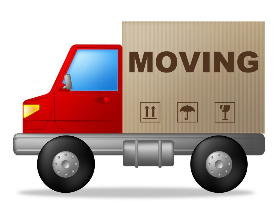 Free Image of Moving House Means Change Of Residence And Communicate 