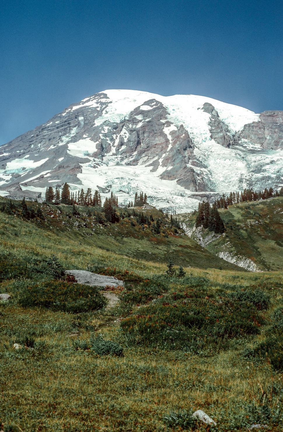 Free Image of Mount Rainier Mountain 