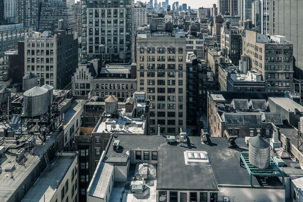 Free Image of New York City Density 