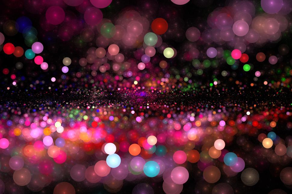 Free Image of Abstract Background - colored lights 