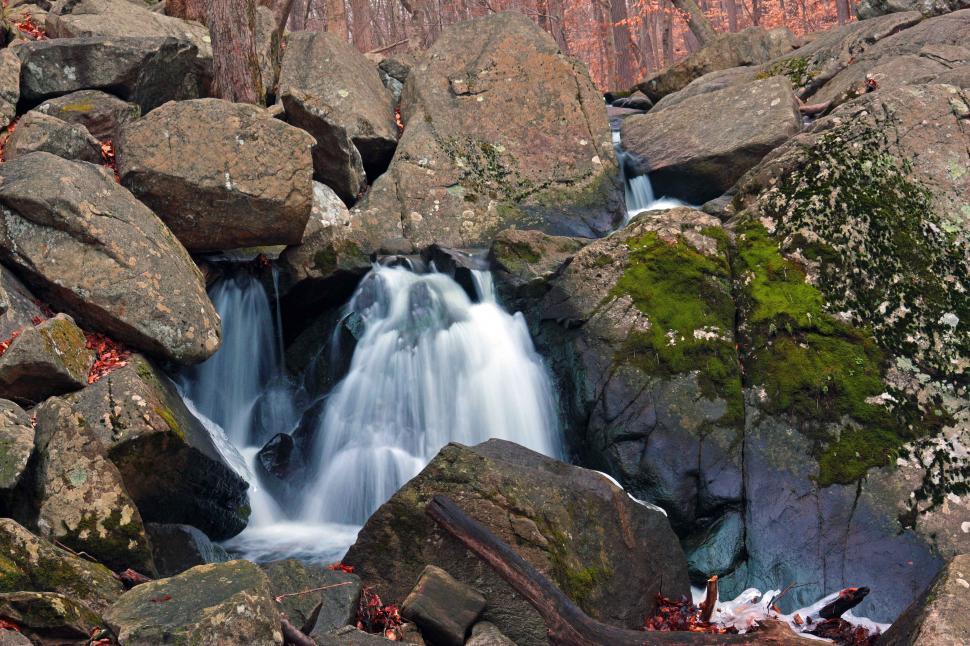 Free Image of Hacklebarney State Park Waterfall 