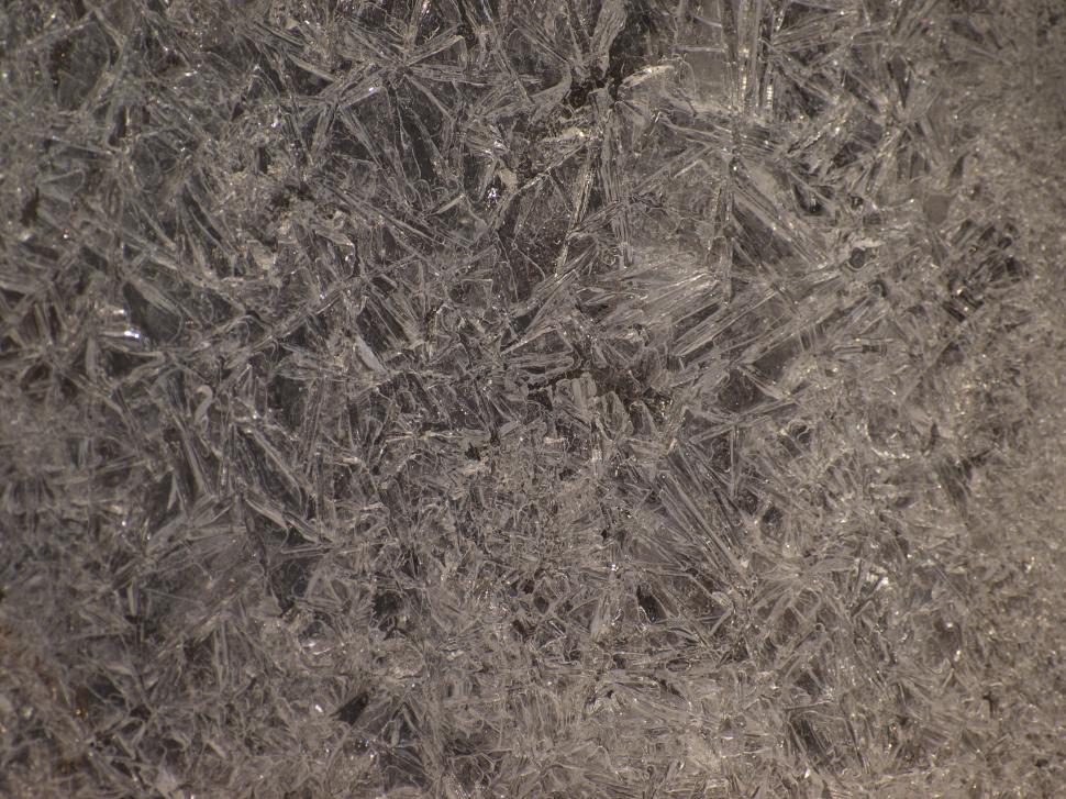 Free Image of Ice crystals 