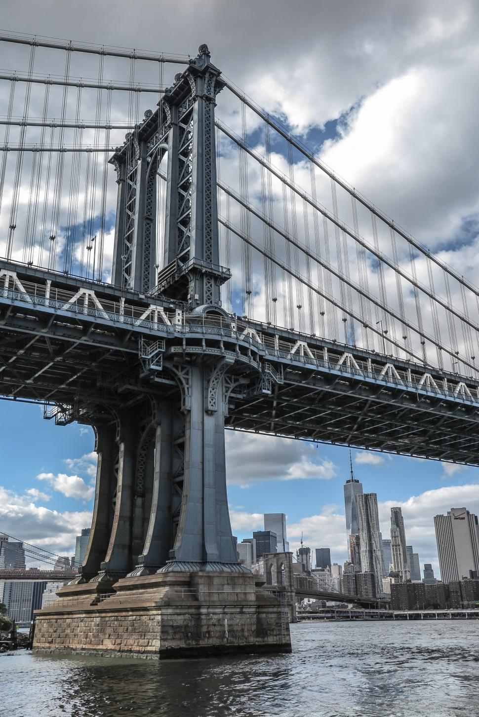 Free Image of Beneath the Manhattan Bridge 