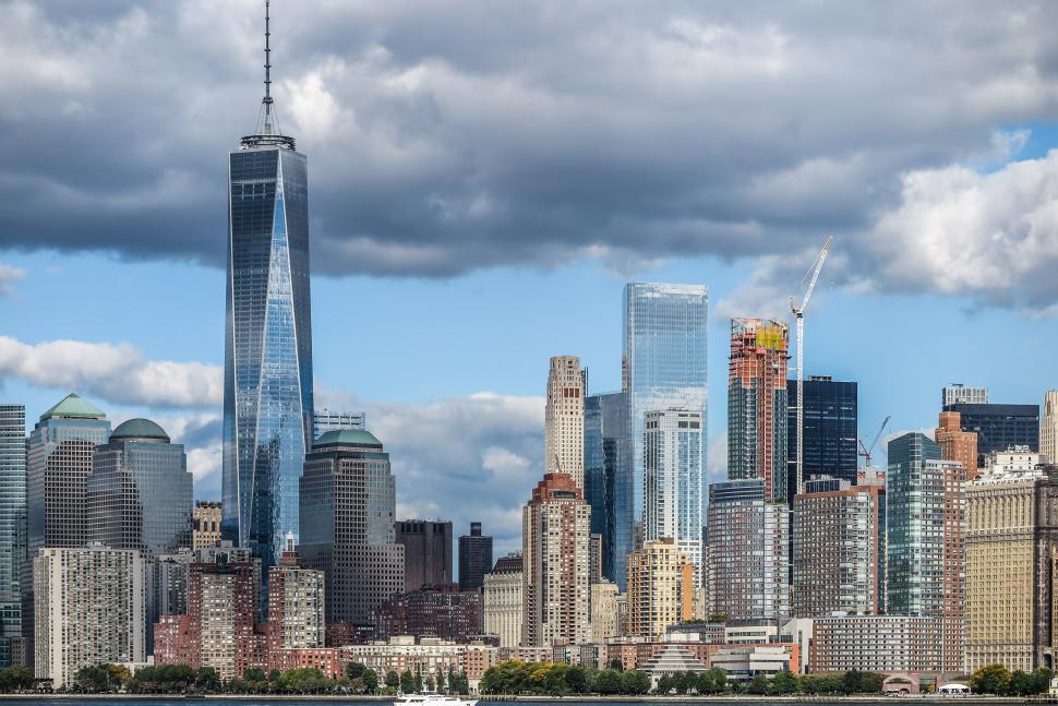 Free Image of One WTC in Lower Manhattan 