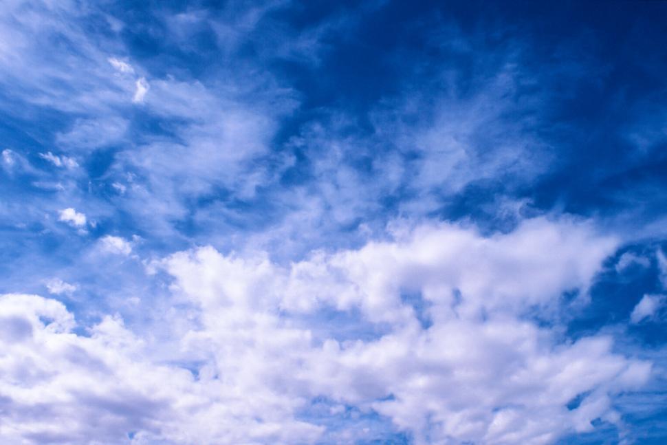 Free Image of Fluffy Clouds 