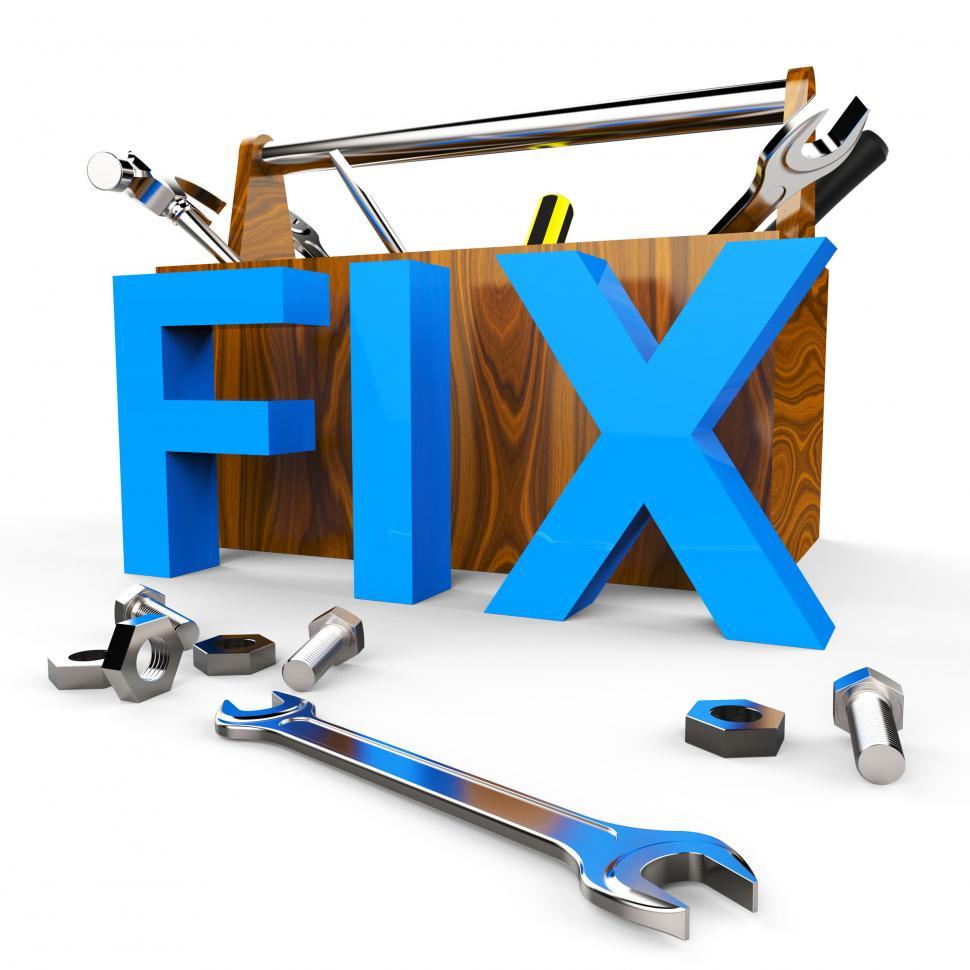 Free Image of Fix Word Indicates Mend Repairs And Device 