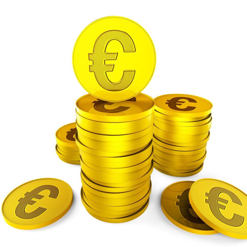 Free Image of Euro Savings Represents European Euros And Money 