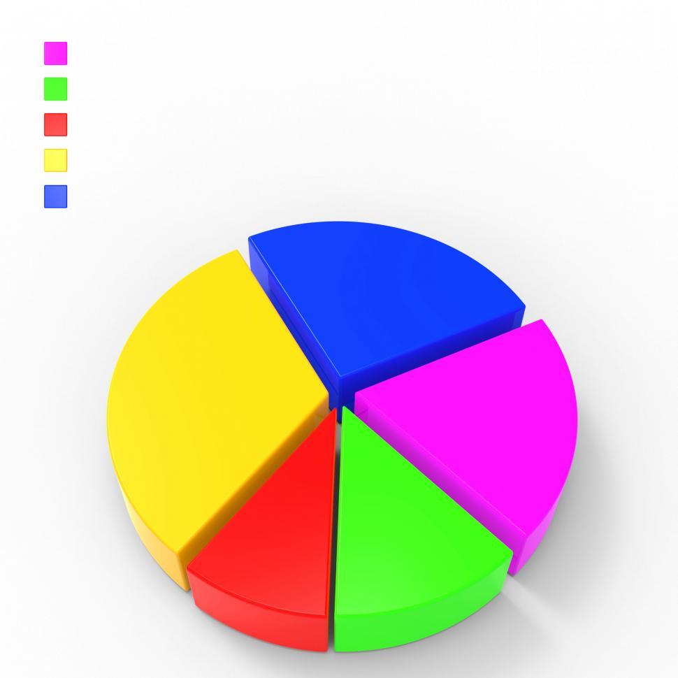 Free Image of Pie Chart Indicates Business Graph And Charts 