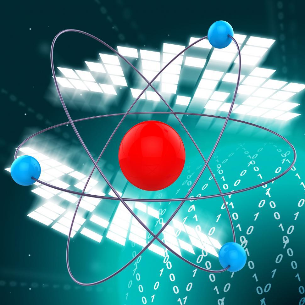 Free Image of Atom Molecule Indicates Chemist Formula And Chemical 