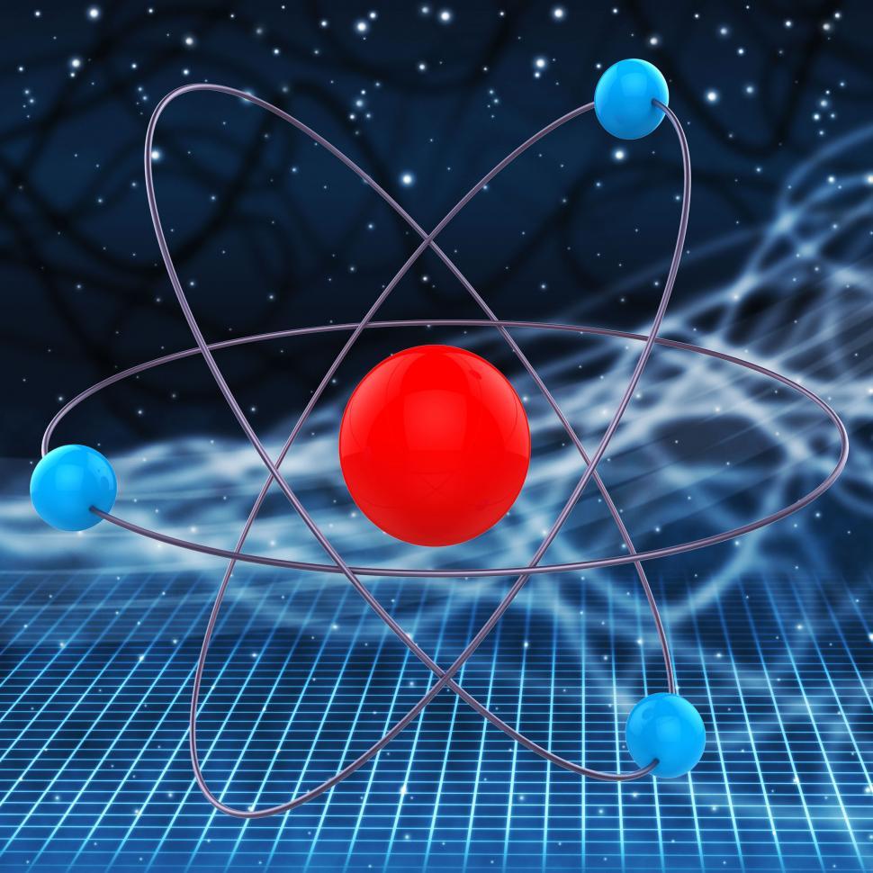 Free Image of Atom Molecule Indicates Experiments Research And Chemical 
