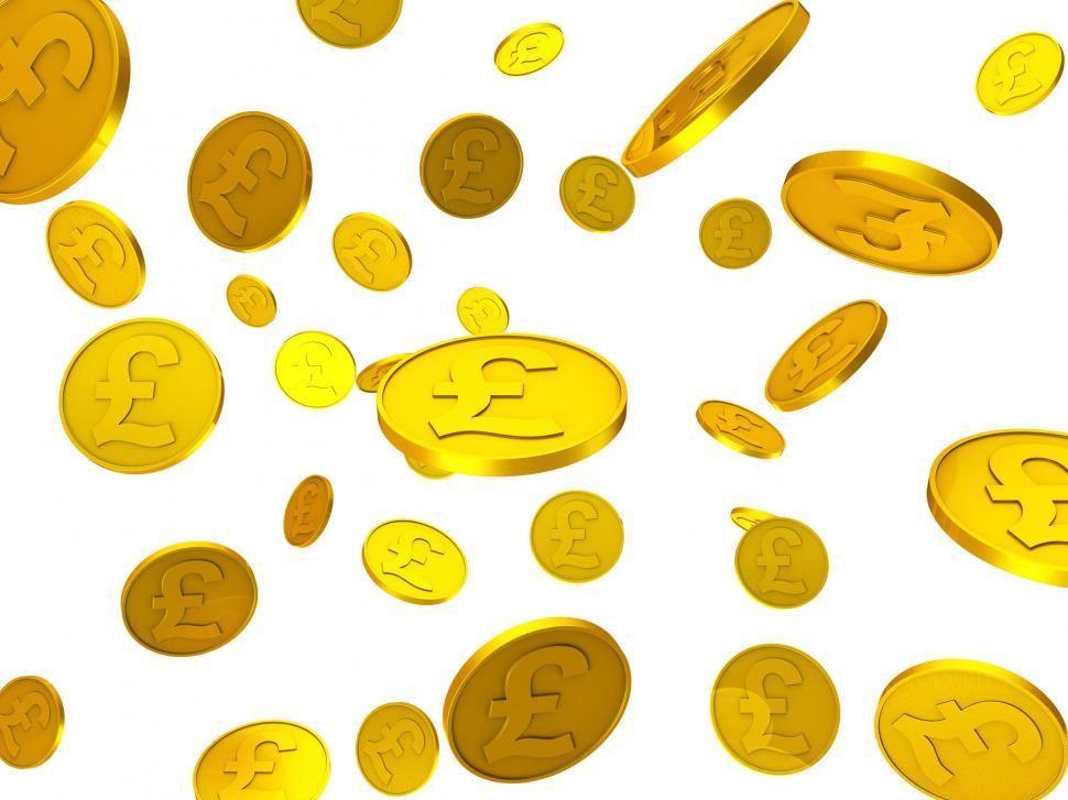 Free Image of Pound Coins Represents Cost Wealth And Finance 