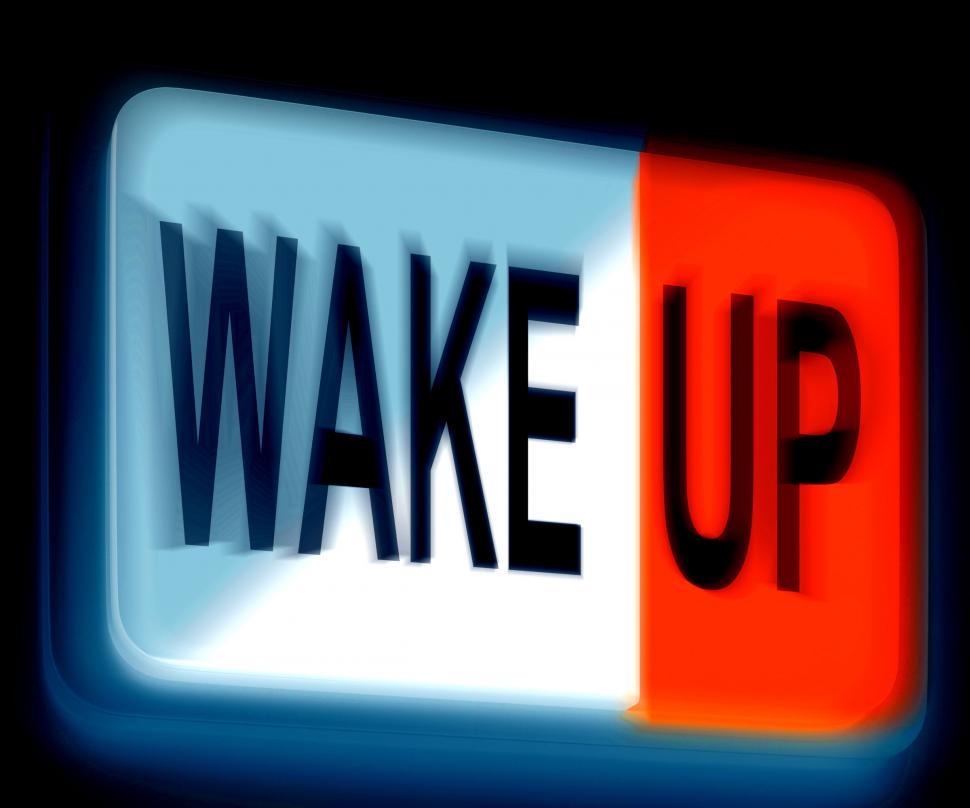 Free Image of Wake Up Sign Awake and Rise 