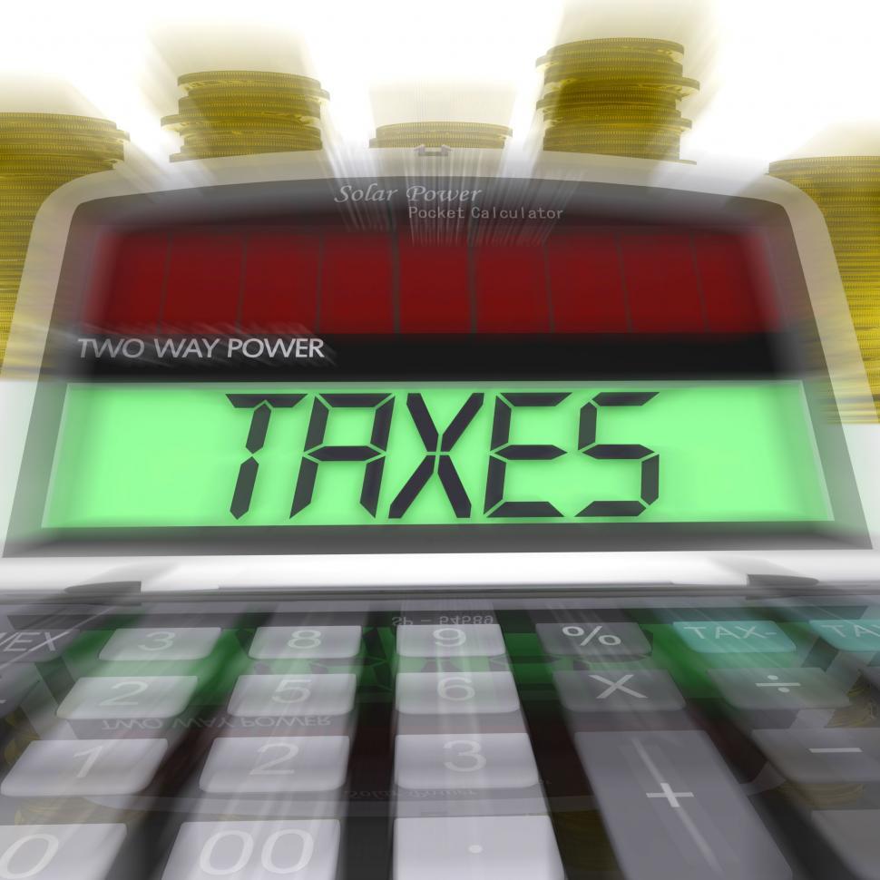 Free Image of Taxes Calculated Means Taxation Of Income And Earnings 