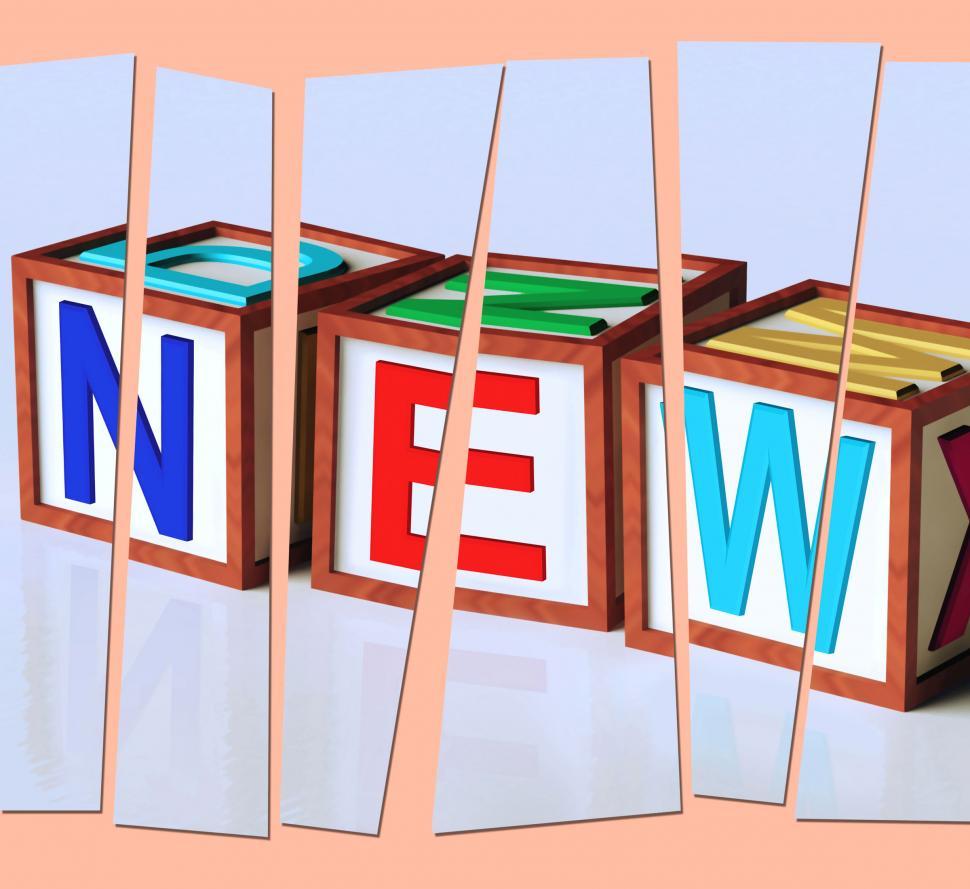 Free Image of New Letters Show Latest Contemporary Or Newly Added 