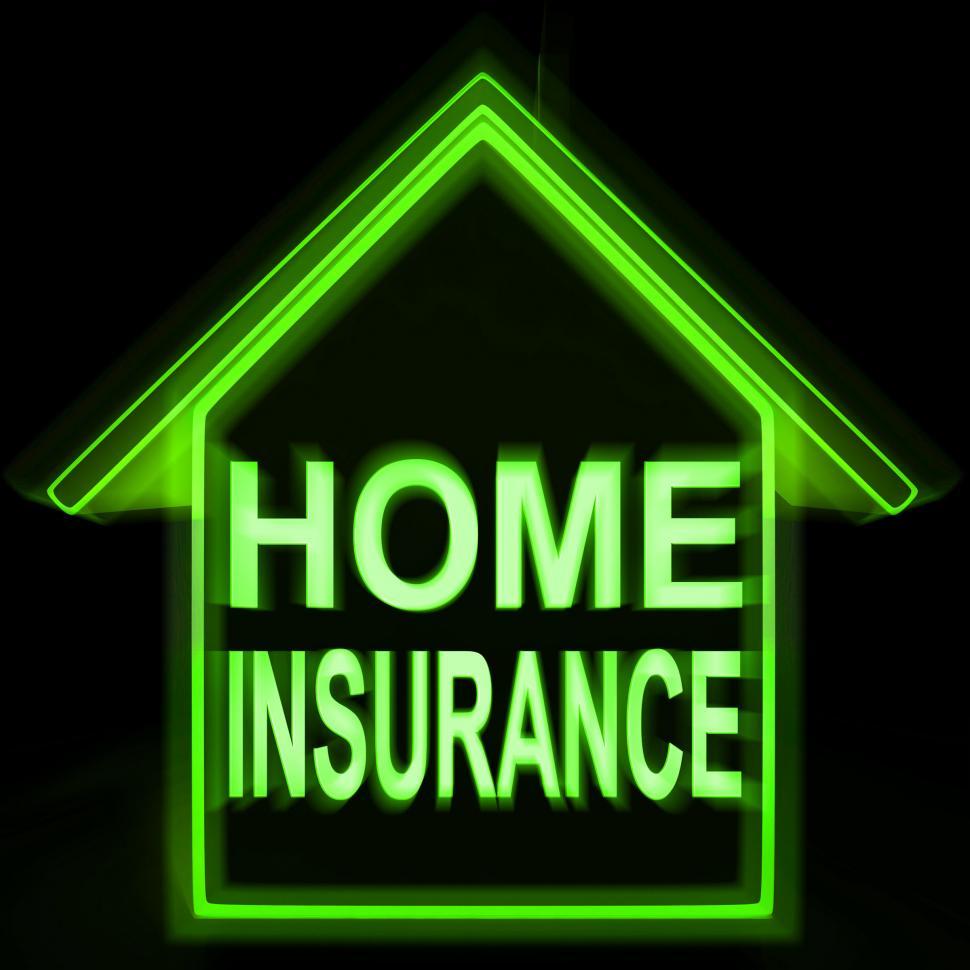 Free Image of Home Insurance Means Protecting And Insuring Property 