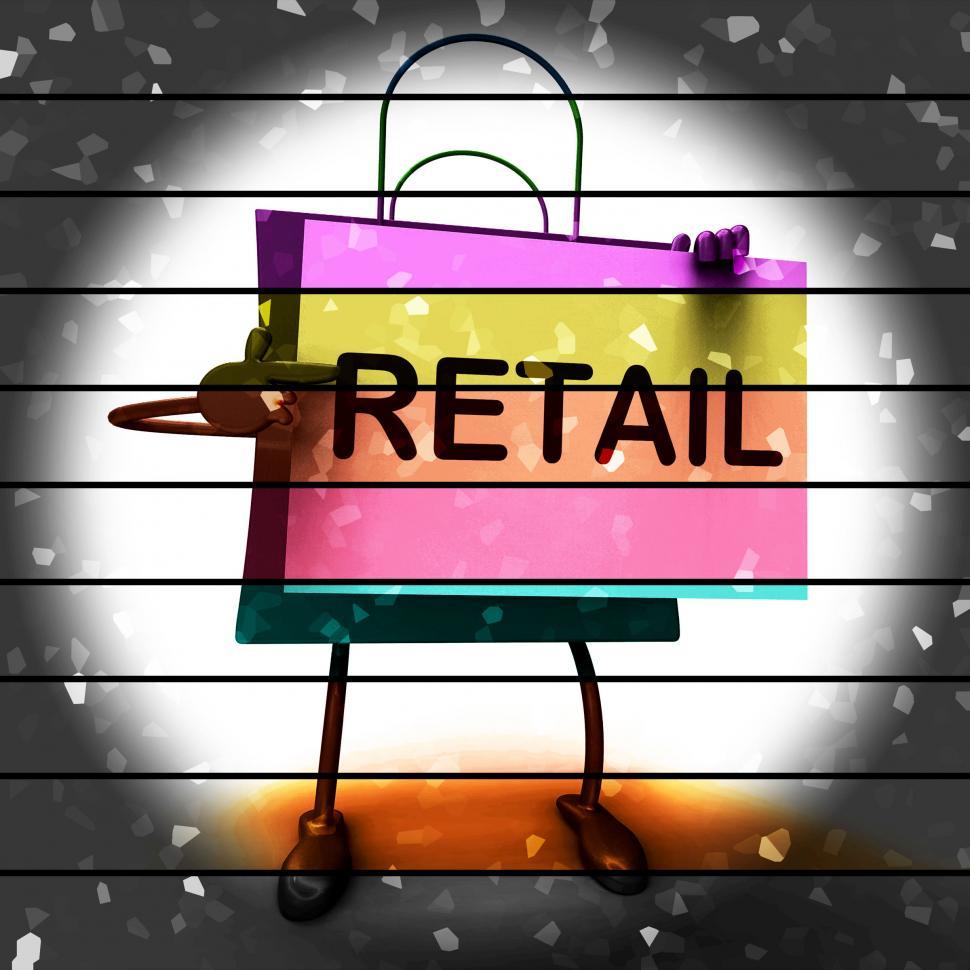 Free Image of Retail Shopping Bag Shows Consumer Selling Or Sales 