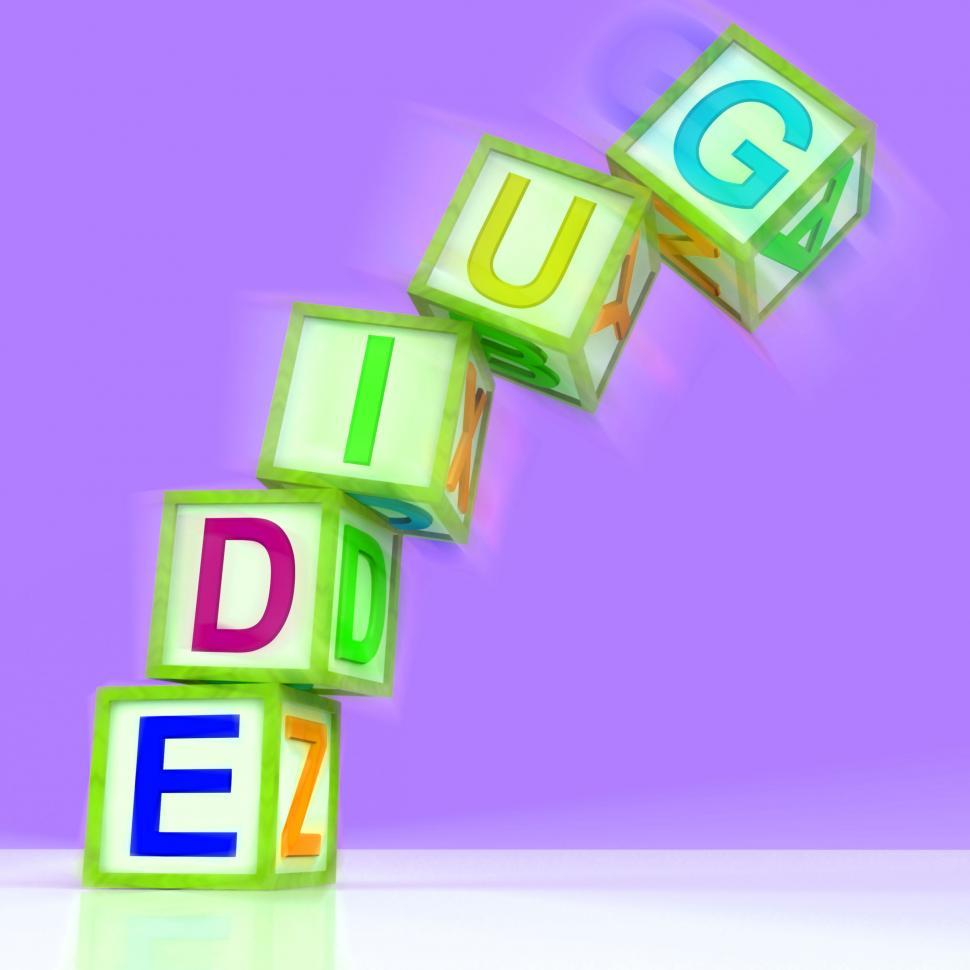 Free Image of Guide Word Mean Advice Instructions Or Manual 