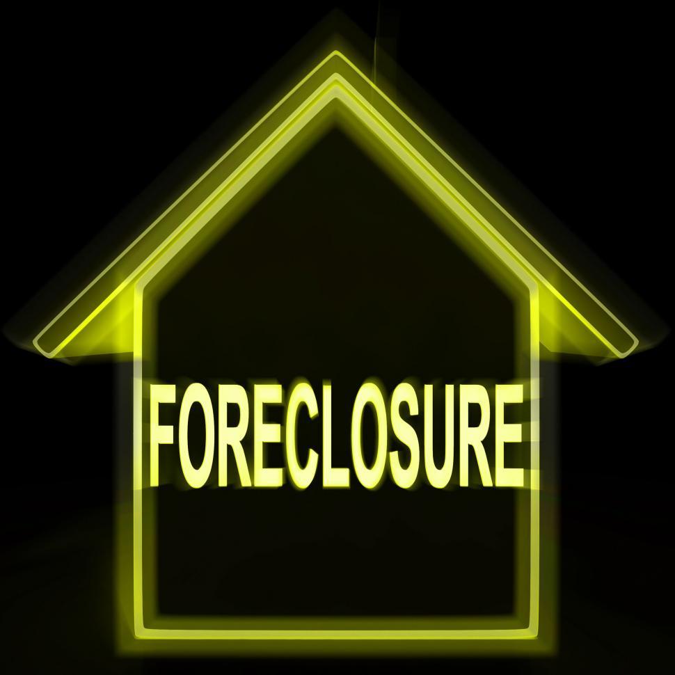 Free Image of Foreclosure House Home Repossession To Recover Debt 