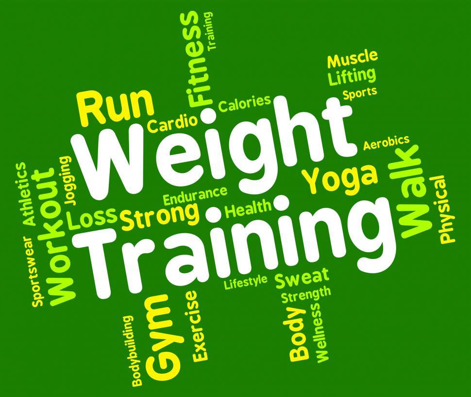 Free Image of Weight Training Indicates Get Fit And Bodybuilding 