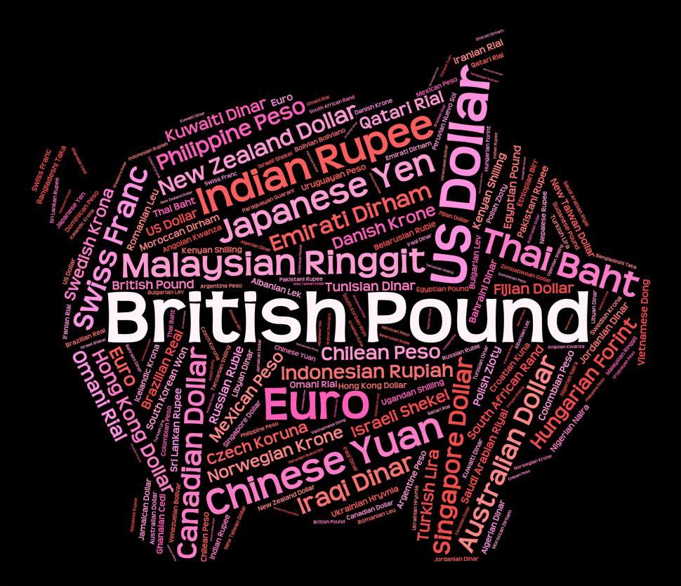 Free Image of British Pound Shows Currency Exchange And Coinage 